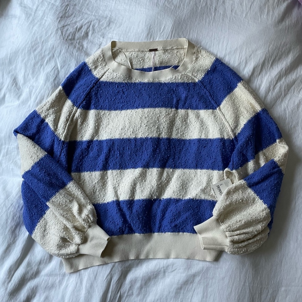 Free people stripe sweater